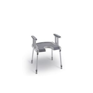 Tabouret de douche avec découpe anatomique Aquatec Sorrento