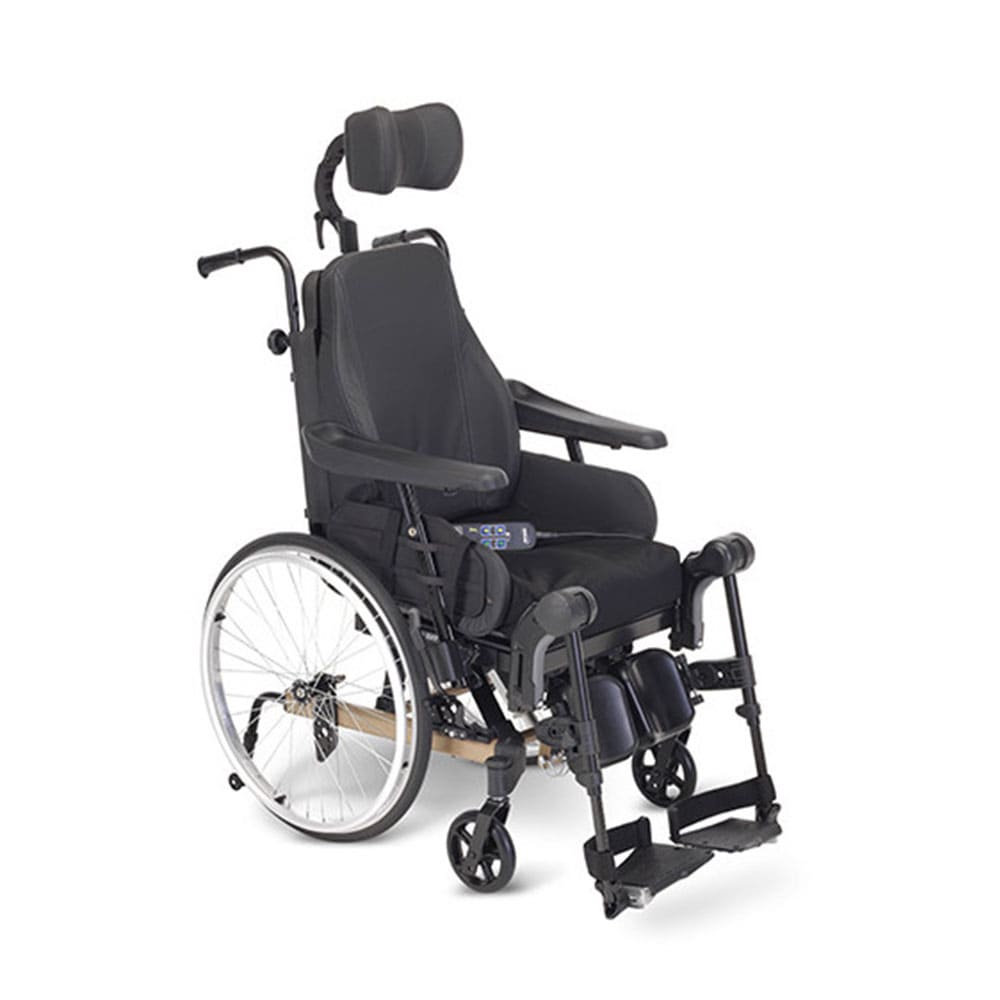 Fauteuil roulant manuel de confort Rea Clematis R Pro E Tilt Configure